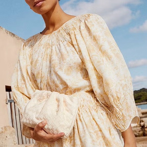 Loeffler Randall Gauze Balloon Blouse - Picture 1 of 4